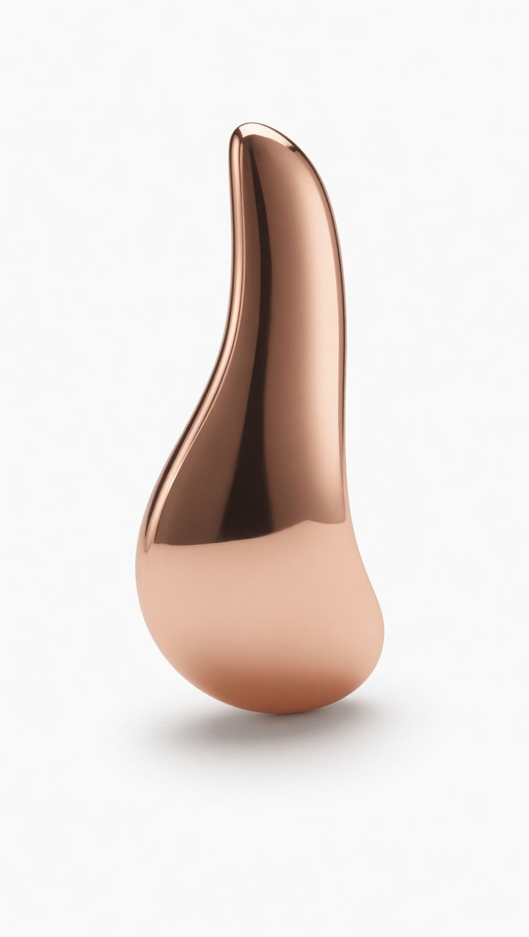 AD TREND Spazzola Scioglinodi Professionale 18,5 cm – Design Ergonomico Anti-Rottura – Setole Flessibili Delicate – Colori Metallizzati Ottone e Bronzo