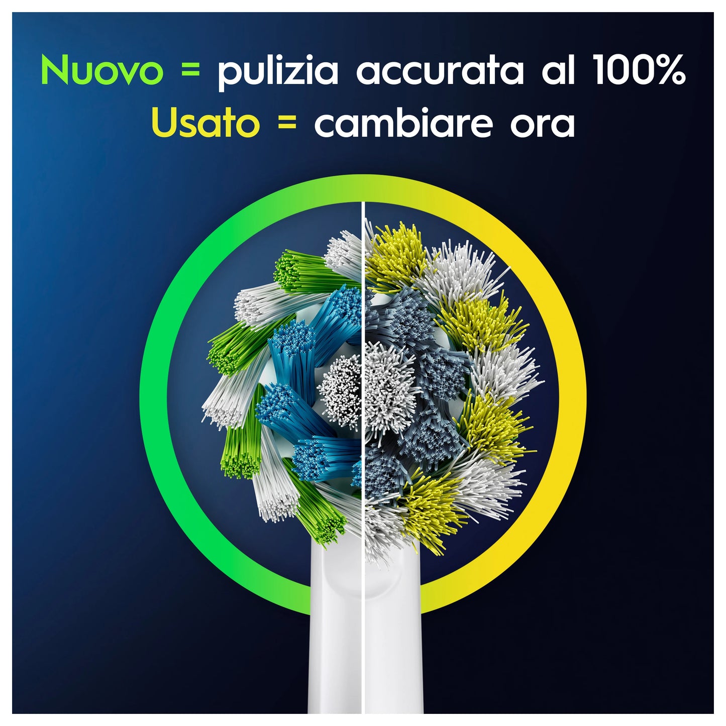 Oral-B Vitality Pro Spazzolino Elettrico Ricaricabile | 3 Modalità di Pulizia (Denti Sensibili Plus) | Tecnologia 2D | Timer Professionale 4 Zone | Rimuove fino al 100% di Placca