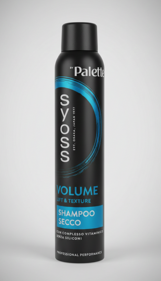 Syoss by Palette Shampoo Secco Volume – 200ml – Formula Lift & Texture con Complesso Vitaminico – Senza Siliconi
