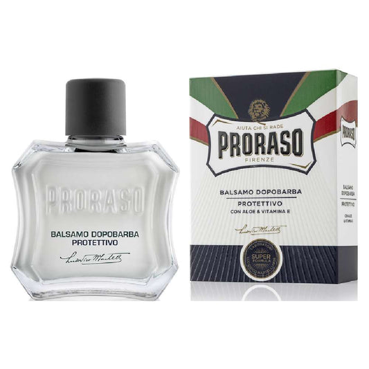 Proraso Balsamo Dopobarba Protettivo 100ml – Con Aloe Vera & Vitamina E – Ripristina Mantello Idrolipidico & Riduce Arrossamenti