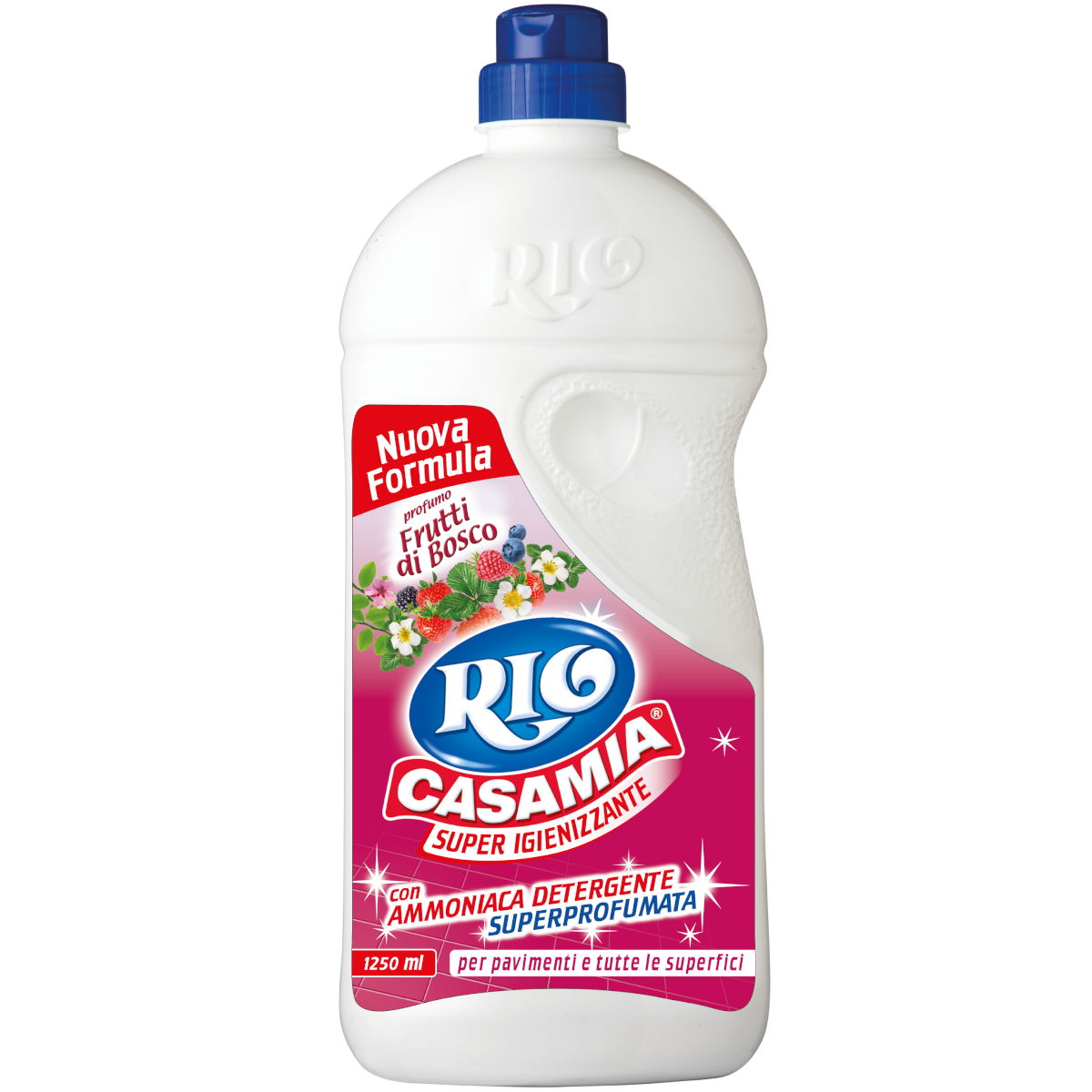 Rio Casamia Super Igienizzante 1250 ml – Detergente Pavimenti e Superfici Multiuso – Sgrassante Profondo – Disponibile in 11 Fragranze