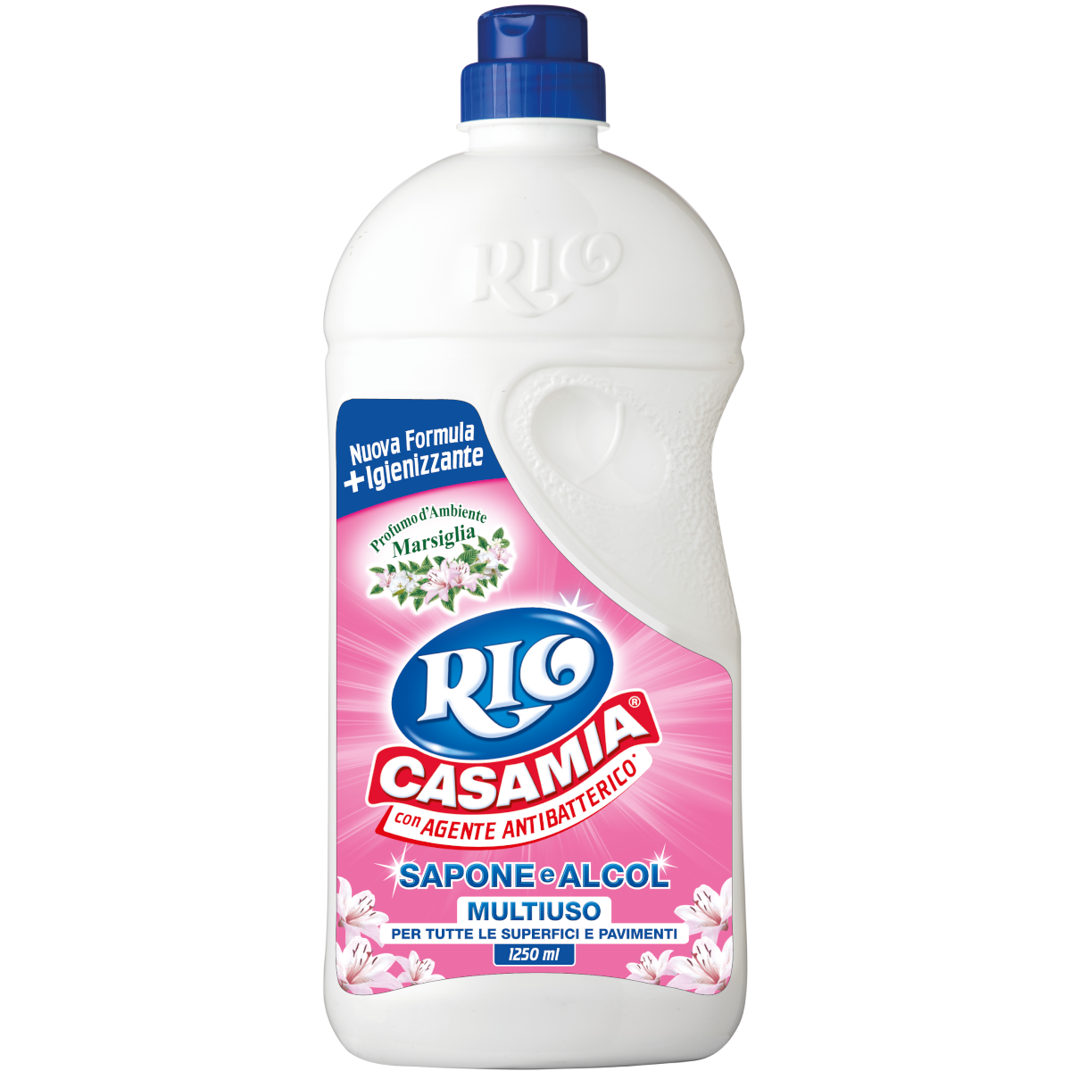 Rio Casamia Super Igienizzante 1250 ml – Detergente Pavimenti e Superfici Multiuso – Sgrassante Profondo – Disponibile in 11 Fragranze