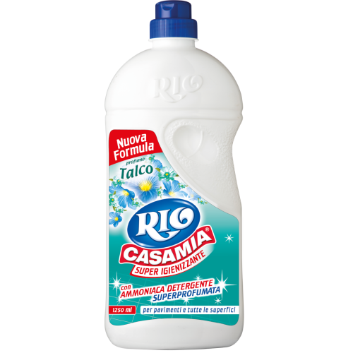 Rio Casamia Super Igienizzante 1250 ml – Detergente Pavimenti e Superfici Multiuso – Sgrassante Profondo – Disponibile in 11 Fragranze