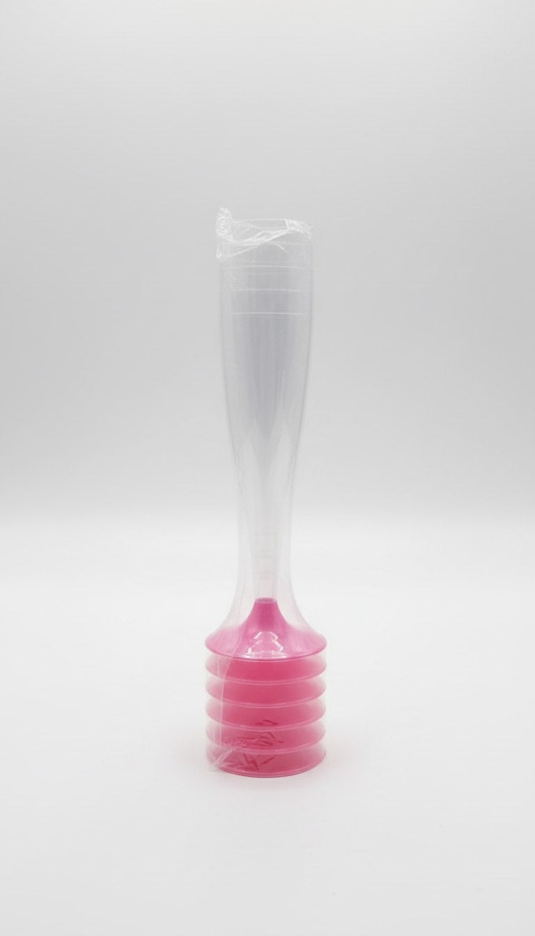 Flute Happy Color Riutilizzabili (6 pz) | Bicchieri Plastica Colori [Rosa/Oro/Blu] | Set Elegante per Brindisi e Feste