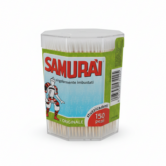 Samurai 150 Stuzzicadenti – Imbustati Singolarmente – L'Originale