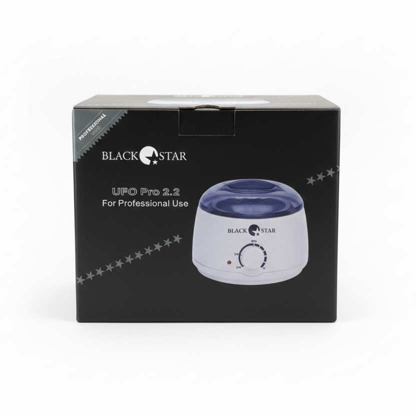 Black Star UFO Pro 2.2 Scaldacera Professionale – Riscaldamento Rapido Circolare – Per Tutti i Tipi di Cera