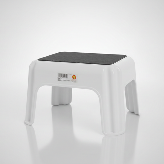 Giganplast Struttura Rinforzata Sgabello Basso Multiuso in Polipropilene – La Soluzione Ergonomica Made in Italy
