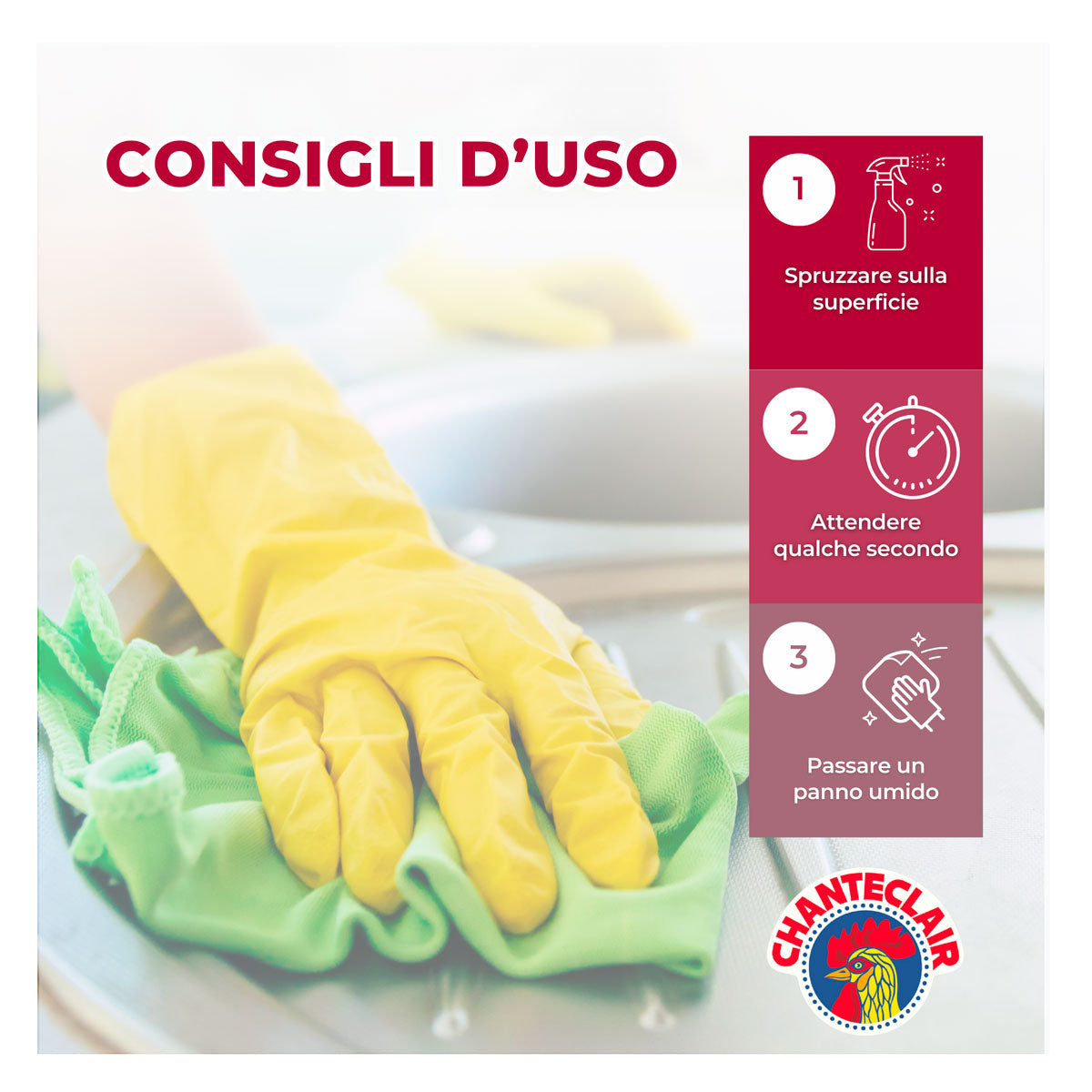 Chanteclair Sgrassatore Universale Marsiglia Bipack Ricarica 2x600ml – Formula Superpotente HACCP Superfici e Tessuti