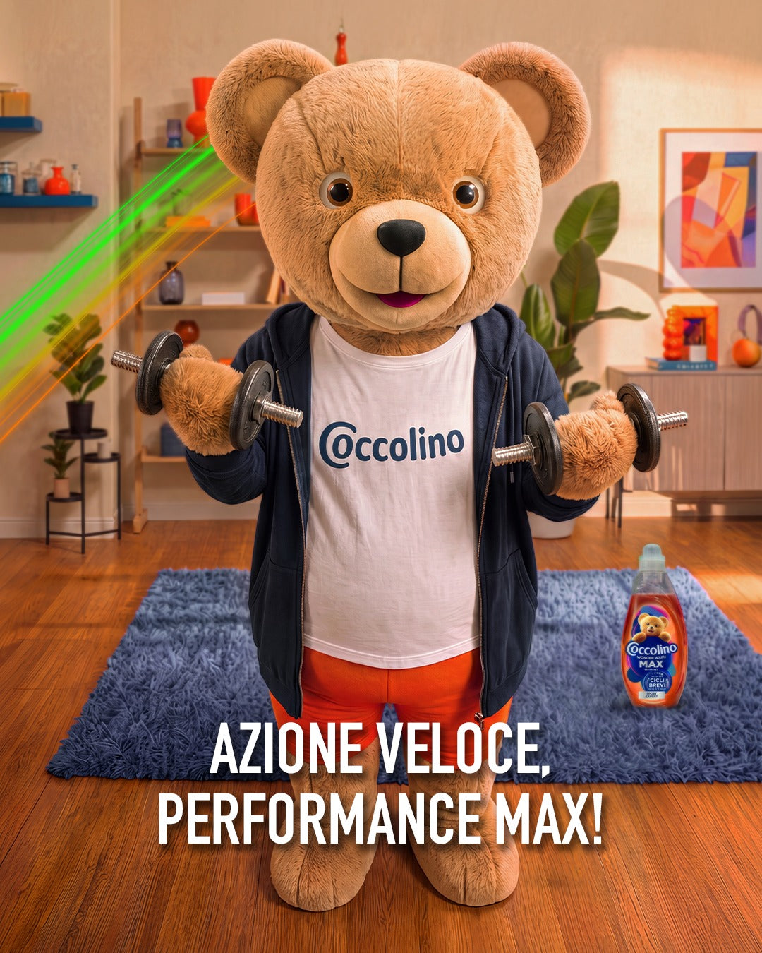 Coccolino Wonder Wash MAX Sport Expert 2,16L 54 Lavaggi Tecnologia PRO-S – Detersivo Lavatrice Capi Sportivi e Sintetici Cicli Brevi 15 Minuti