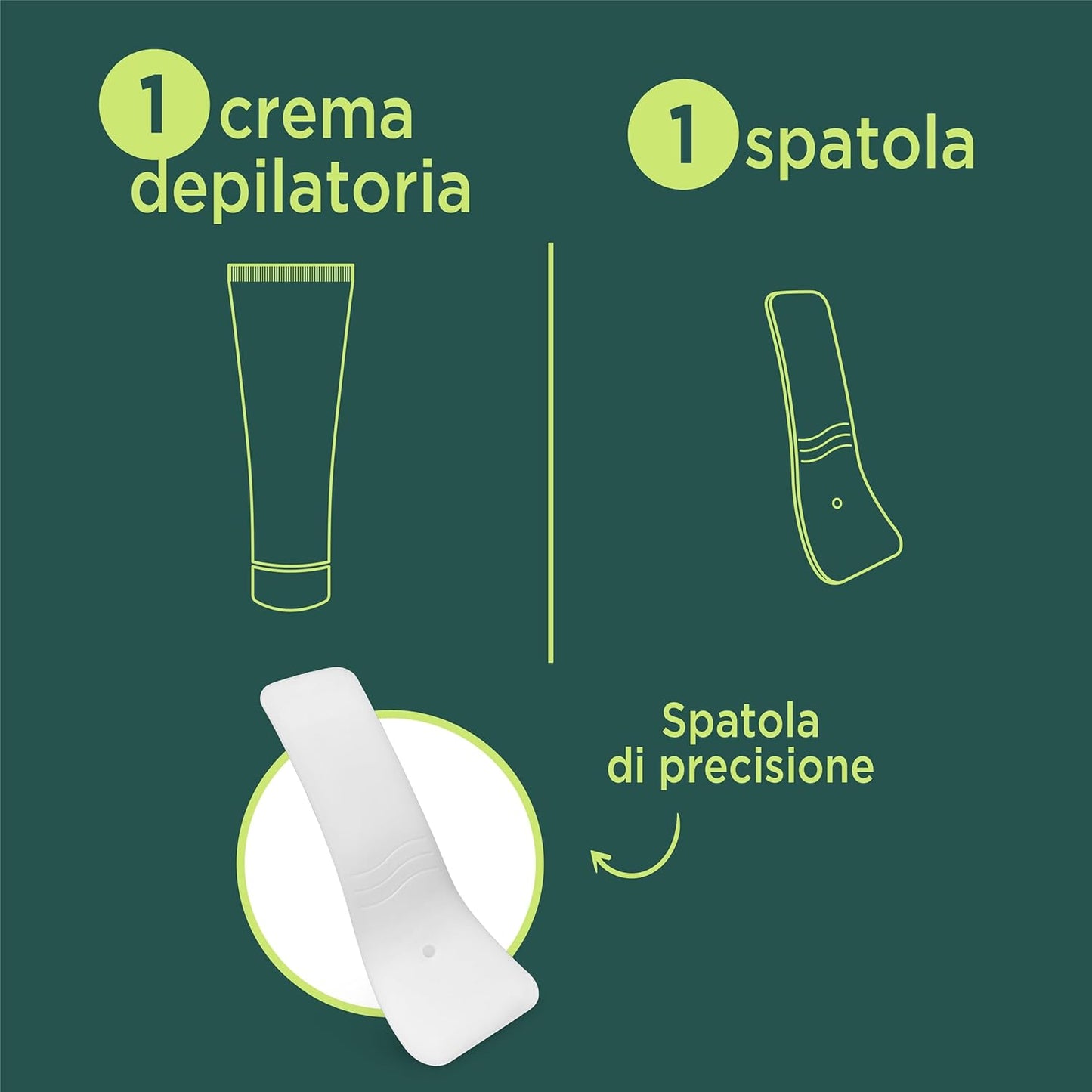 Depilsoap Men Crema Depilatoria Corpo 150ml – Con Aloe Vera Lenitiva e Idratante – Soluzione Rapida 5 Minuti per Tutti i Tipi di Pelle con Spatola Inclusa