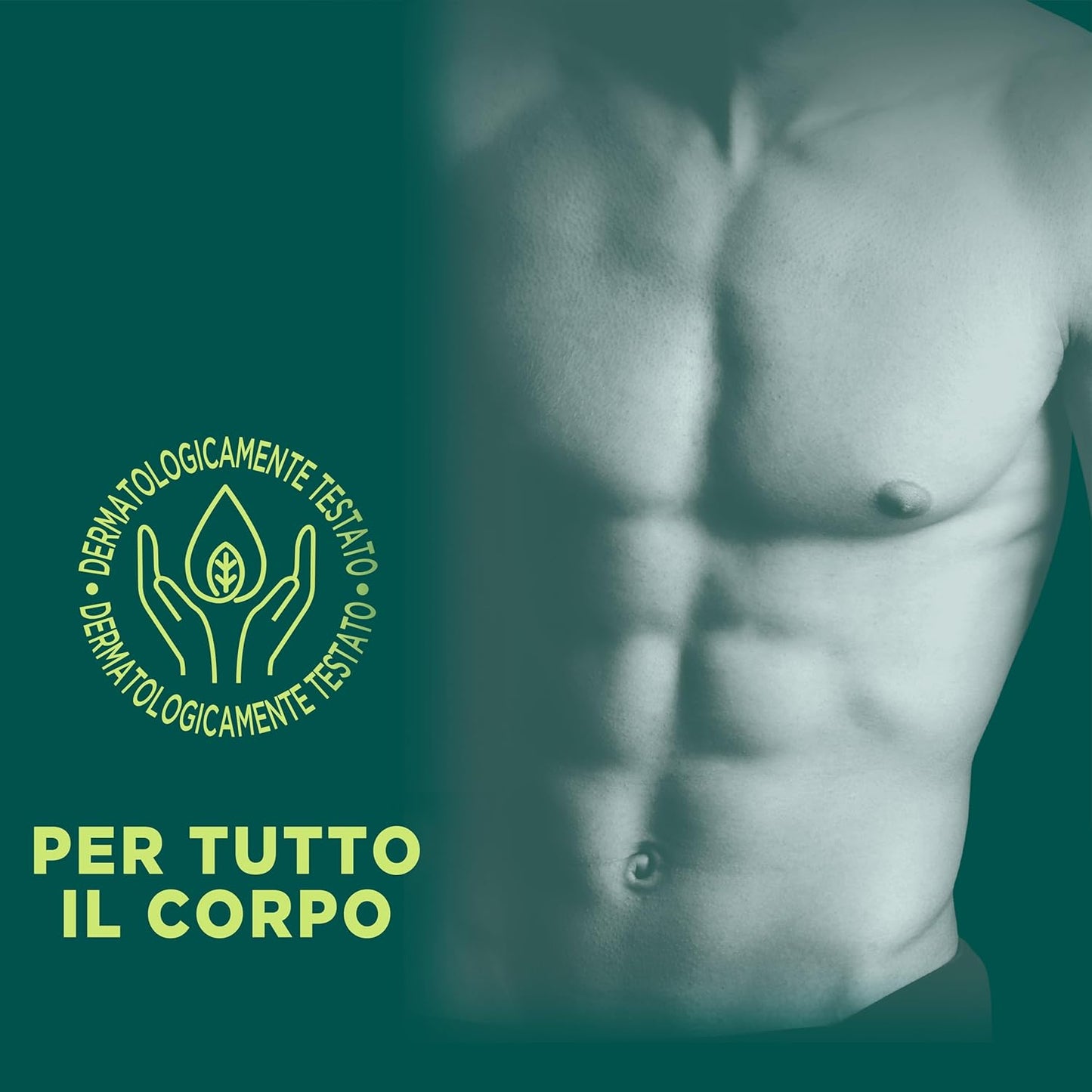 Depilsoap Men Crema Depilatoria Corpo 150ml – Con Aloe Vera Lenitiva e Idratante – Soluzione Rapida 5 Minuti per Tutti i Tipi di Pelle con Spatola Inclusa