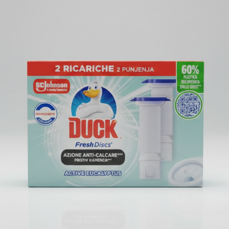 Duck - Ricarica Dischi Gel Fresh Discs Igiene WC Anticalcare – Varie Fragranze