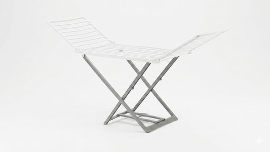 Stendibiancheria Alicante Linea Home in Polipropilene 19m | Antiruggine Totale | Ultra-Leggero 6kg | Design Moderno Antracite bicolore per Esterno e Interno