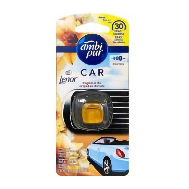 Ambi Pur Car – Profumatore Auto a Clip 30 Giorni | Tecnologia Elimina Odori e Fragranze Lenor