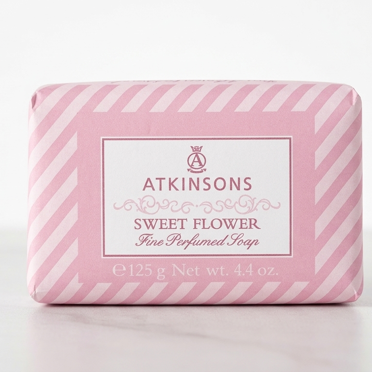 ATKINSONS Saponetta Profumata Alta Qualità 125g | Sapone Solido di Lusso Tradizione Inglese | Detergente Mani, Viso e Corpo | Varie Fragranze Iconiche