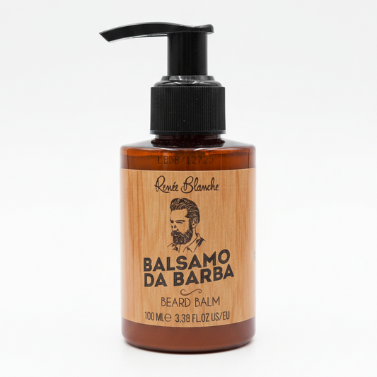 Renée Blanche Balsamo da Barba 100ml – Essential Beard Disciplinante con Boswellia e Chiodi di Garofano Anti-Prurito