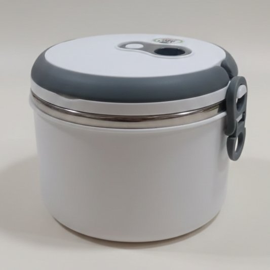 Lunch Box Ermetico Generaltrade 1,2 L | Porta Pranzo 2 Scomparti | Interno Acciaio Inox | 3 Colori Assortiti