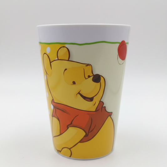 Bicchiere Winnie the Pooh Disney – In Plastica Resistente Senza BPA – Ideale per Pappa, Asilo e Merenda