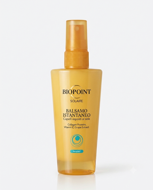 Biopoint Balsamo Istantaneo Solare 100 ml – Trattamento Senza Risciacquo con Proteine Collageniche e Vitamina E – Ristrutturante dopo Sole