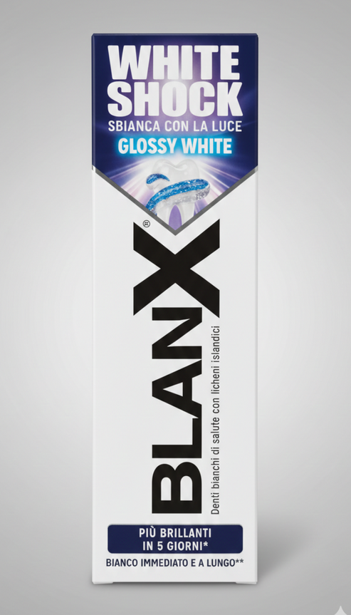 BlanX White Shock 75ml Dentifricio Sbiancante ActiluX