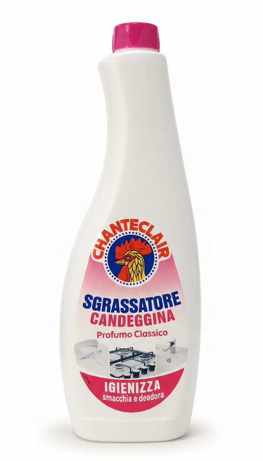 Chanteclair Sgrassatore Universale Candeggina Ricarica 625ml – Igienizzante 3 in 1