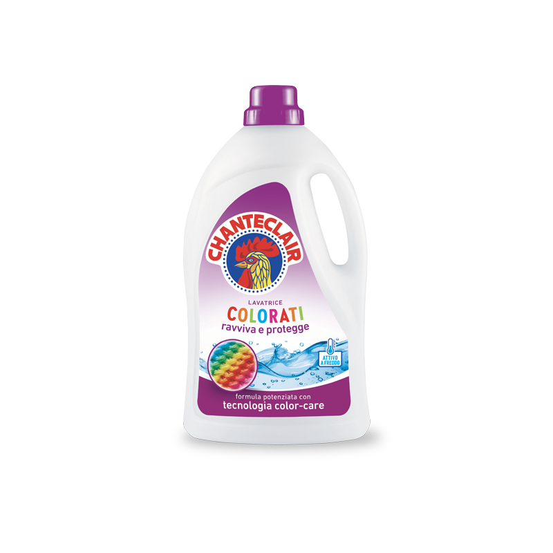 Chanteclair Detersivo Lavatrice Concentrato 2.07L 46 Lavaggi Efficace a 30°C Sgrassante Universale