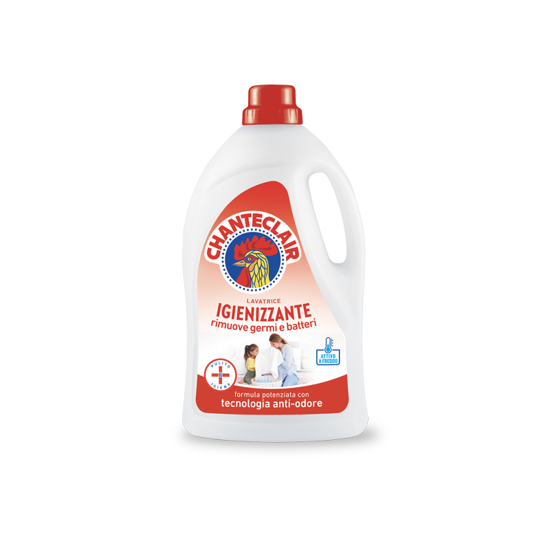 Chanteclair Detersivo Lavatrice Concentrato 2.07L 46 Lavaggi Efficace a 30°C Sgrassante Universale