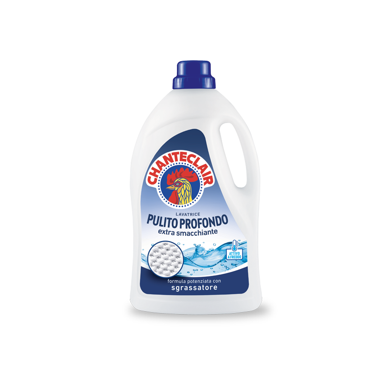 Chanteclair Detersivo Lavatrice Concentrato 2.07L 46 Lavaggi Efficace a 30°C Sgrassante Universale