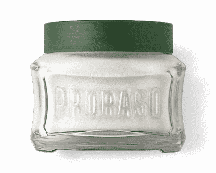 Proraso Crema Pre Barba Rinfrescante 100ml – Linea Verde con Olio di Eucalipto e Mentolo
