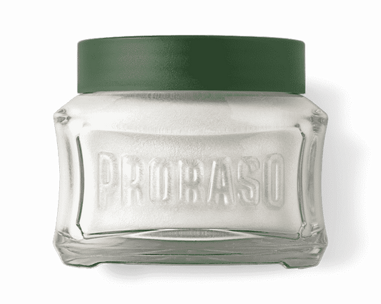 Proraso Crema Pre Barba Rinfrescante 100ml – Linea Verde con Olio di Eucalipto e Mentolo