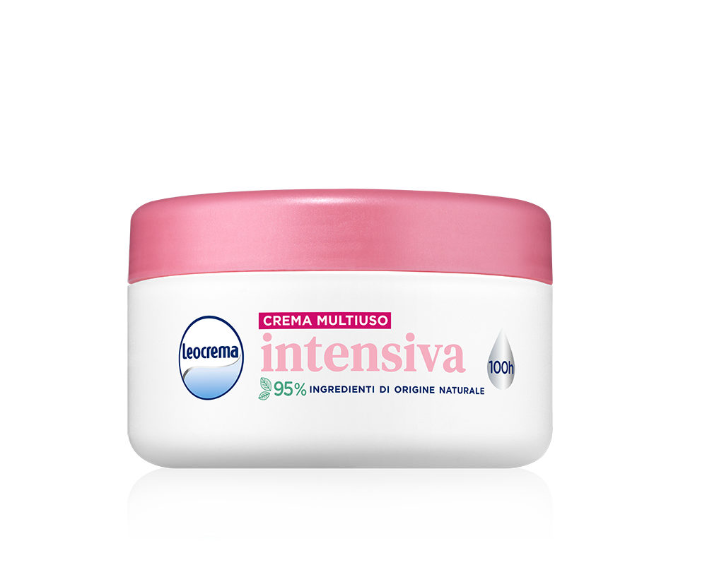 Leocrema Crema Multiuso Intensiva 100h Idratazione – 10% Glicerina, Urea e Collagene 250 ml