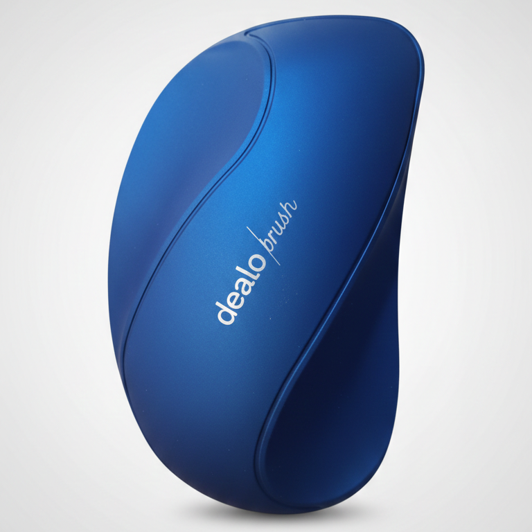 Dealo Spazzola Flow & Go Sciogli Nodi | Districante Professionale per Capelli Asciutti e Bagnati | Design Compatto ed Ergonomico | Anti-Rottura