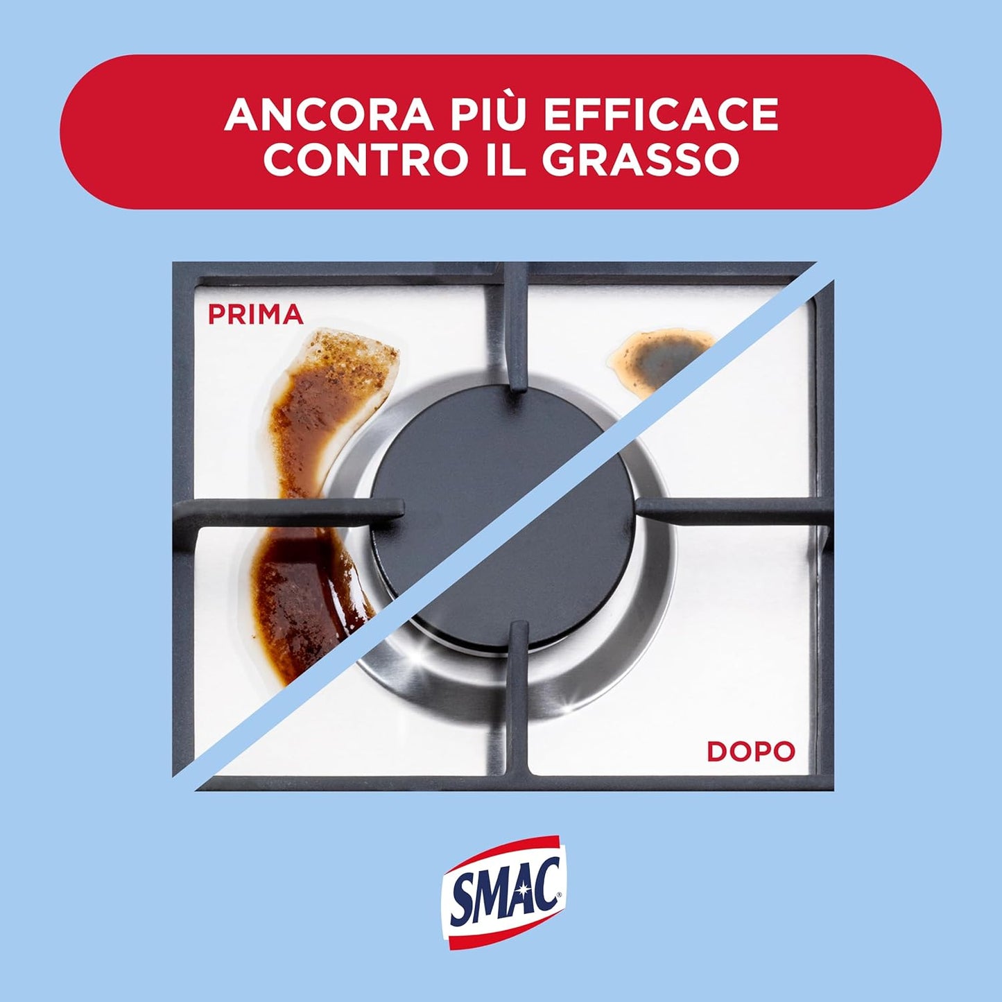 SMAC Sgrassatore Universale 650ml Trigger | Formula Ultra Efficace | Tecnologia ZERO ALONI | Splendore Imbattibile | Flacone 50% Riciclato