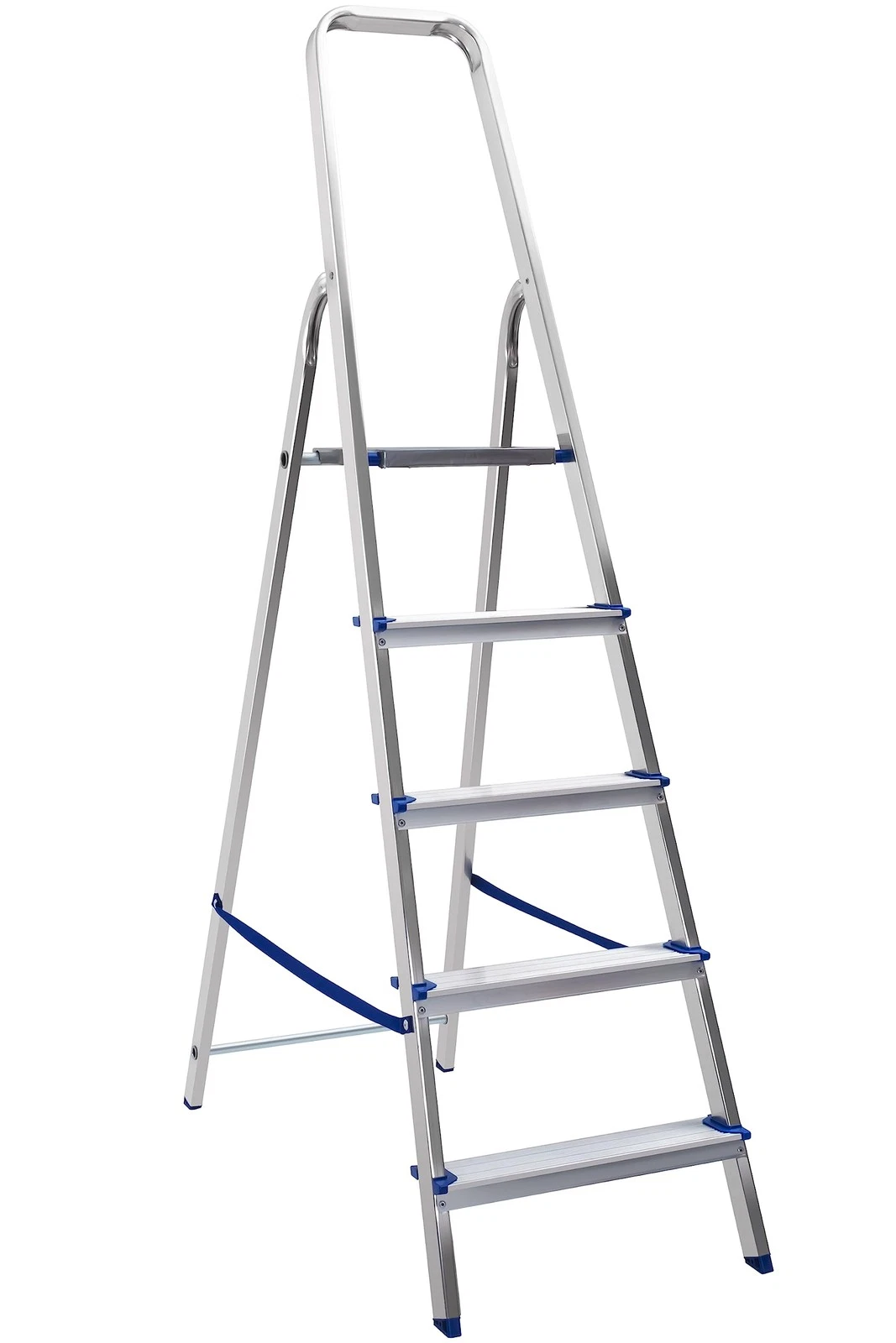 Framar Europiuma | Scala in Alluminio a 5 Gradini | Portata Max 150 kg | Altezza Lavoro 323 cm | Certificazione EN 131 e TUV SUD | Made in Italy