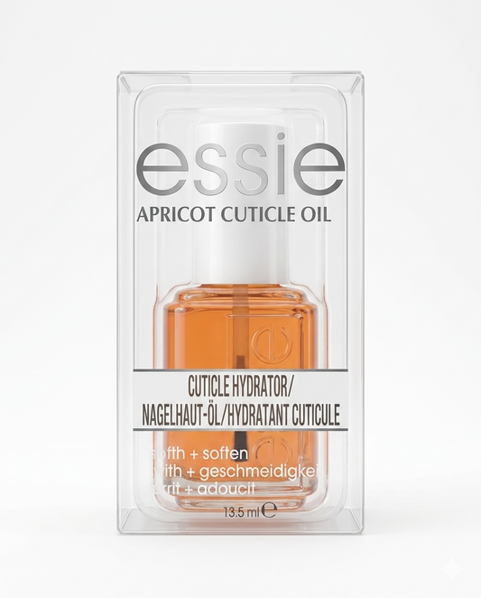 Essie Apricot Cuticle Oil Olio Nutriente e Idratante per Cuticole Secche all'Albicocca – La Soluzione Professionale per Unghie Rivitalizzate e Contorni Morbidi Istantaneamente