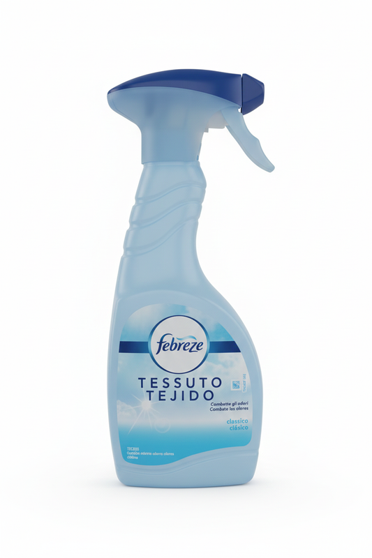 Febreze Classic Spray 500 ml – Eliminatore Odori per Tessuti – Dermatologicamente Testato