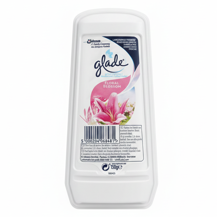 Glade® Assorbiodori Gel 150g – Deodorante Ambiente Solido Discreto – Elimina Cattivi Odori e Freschezza Continua fino a 1 Mese – Infuso con Oli Essenziali