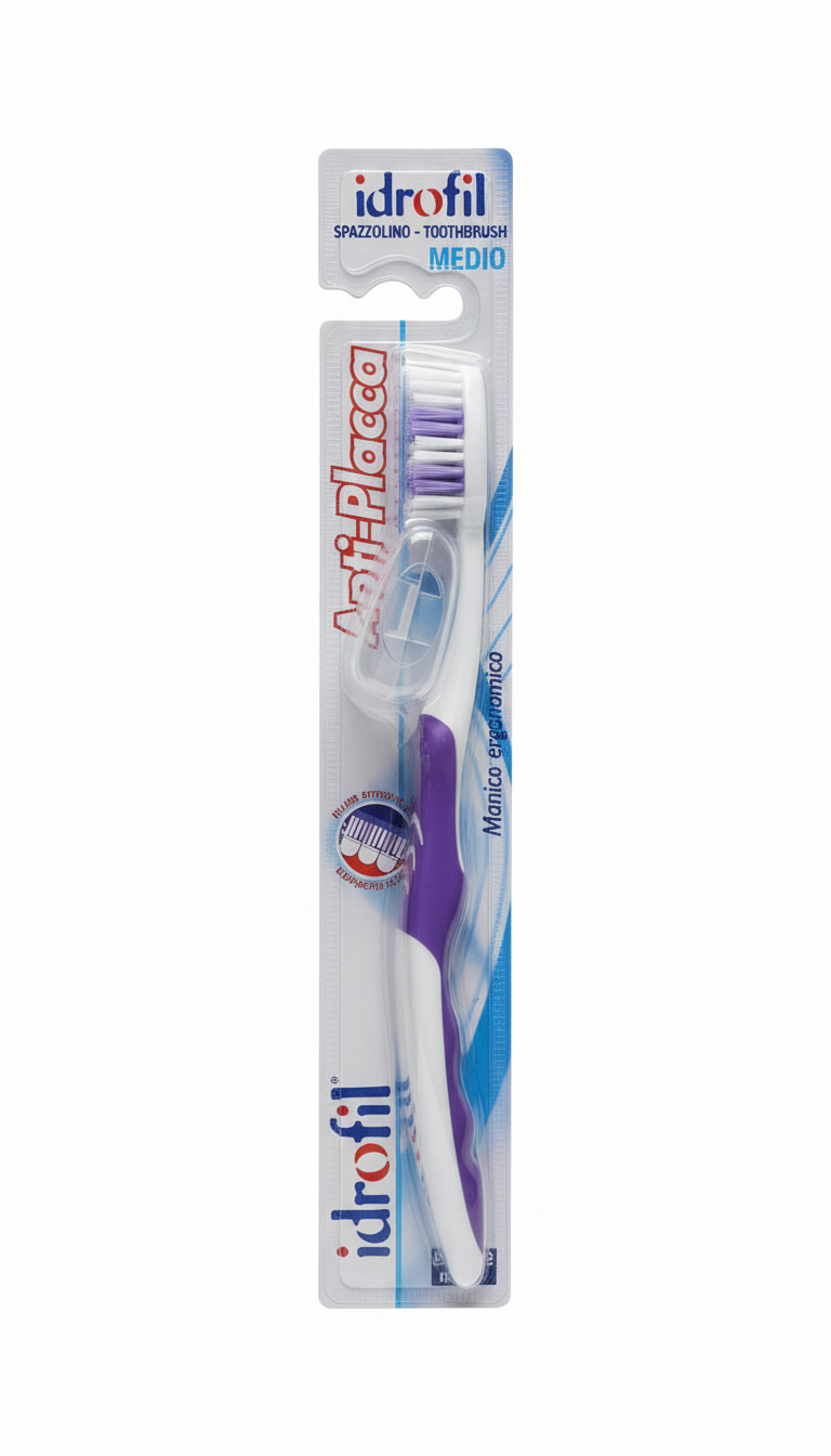 Idrofil Spazzolino Antiplaque Medio