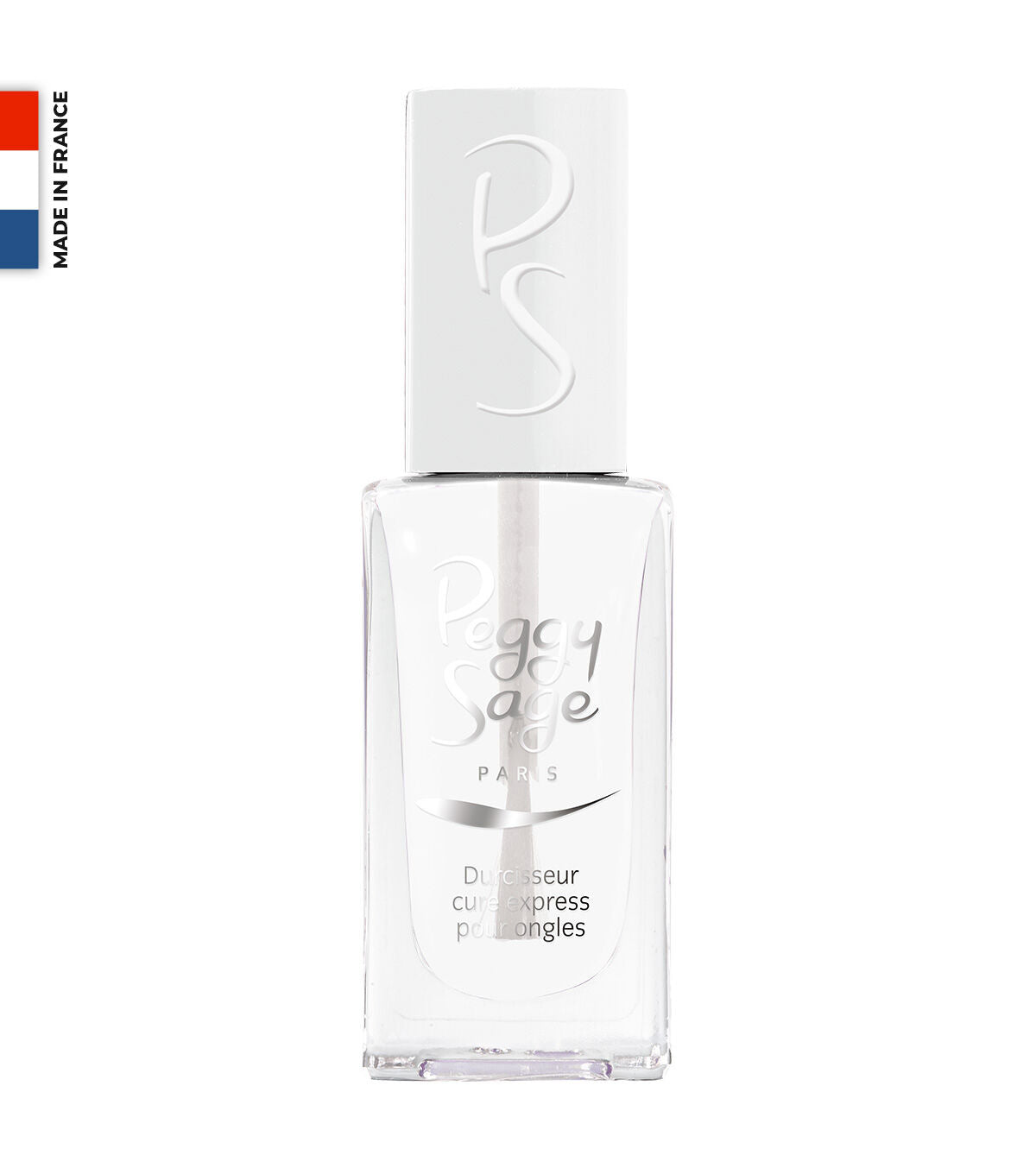 Peggy Sage Smalto Unghie Indurente Cura Express 11ml – Trattamento Rinforzante Professionale Rinnovatore per Unghie Fragili, Sfaldate e Post-Rimozione Gel