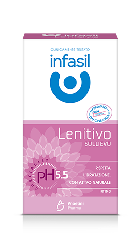 Infasil Intimo Lenitivo pH Specialist 200 ml – Con Estratto di Malva e pH 5.5 – Sollievo Idrante Contro la Secchezza Intima