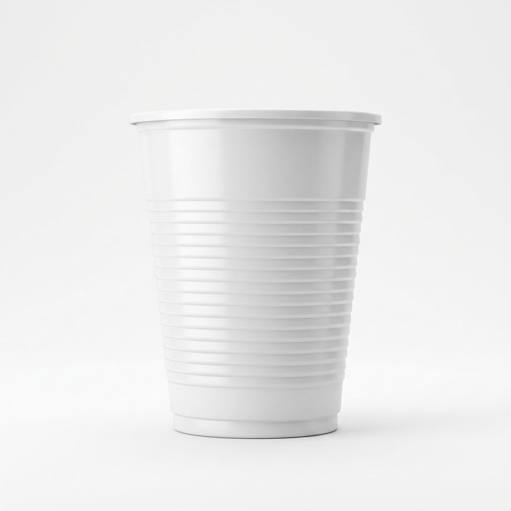 IMB Group Bicchieri Plastica 200cc 96 Pezzi – Monouso PP05 Bevande Calde 70°C Alimentare