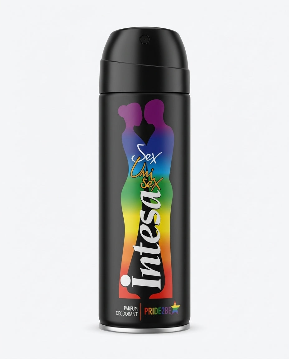 Intesa Sex Unisex PRIDE2BE Deodorante Parfum Spray 125 ml | Fragranza Unisex | Profumo Intenso e Sensuale | Freschezza Prolungata | Made in Italy