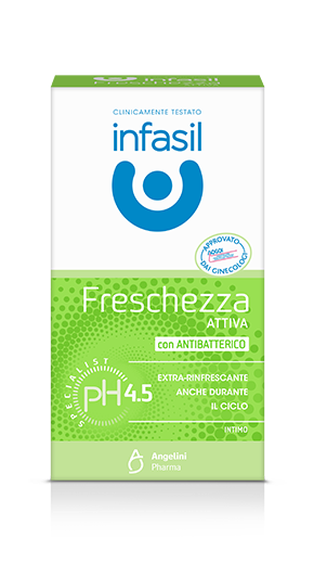 Infasil Intimo Freschezza Attiva pH Specialist 200 ml – Con Antibatterico ed Estratto di Calendula – Protezione Extra Durante il Ciclo e Sport