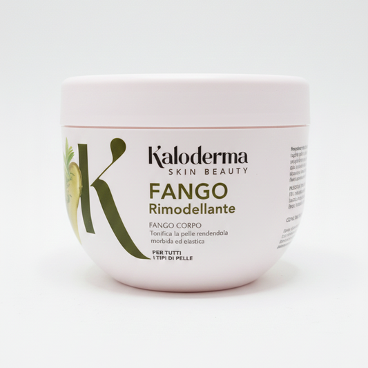 Kaloderma Skin Beauty Fango Corpo Rimodellante 500g | Azione Drenante, Lipolitica e Detossinante | Con Argilla Verde, Alga Wakame e Rosmarino | Pelle Tonica ed Elastica