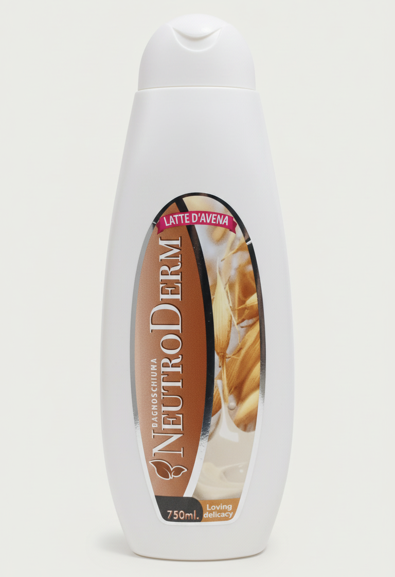 NeutroDerm Bagnoschiuma 750ml Maxi Formato Risparmio - 7 Fragranze
