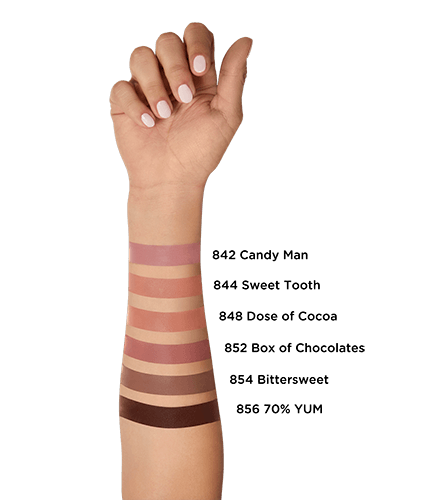 L'Oréal Paris Infaillible Les Chocolats Tinta Labbra Ultra Opaca Lunga Tenuta – Rossetto Liquido Matte Anti-Sbavatura Profumato al Cioccolato con Applicatore di Precisione a Goccia