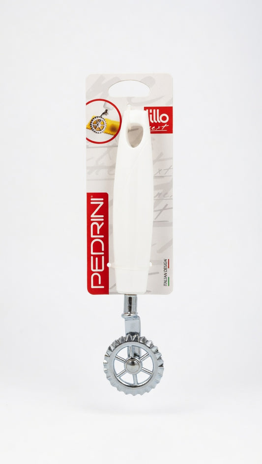 Pedrini Lillo Gadget Rotella Tagliapasta Art. 0010 – Lama in Acciaio Inox e Manico Ergonomico – Made in Italy
