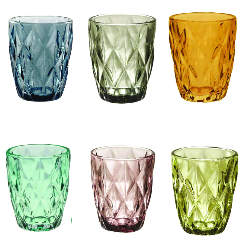 Set 6 Bicchieri In Legno Naturale - Per Acqua E Bevande, Atmosfera Rilassante, Uso Familiare - Foto 1