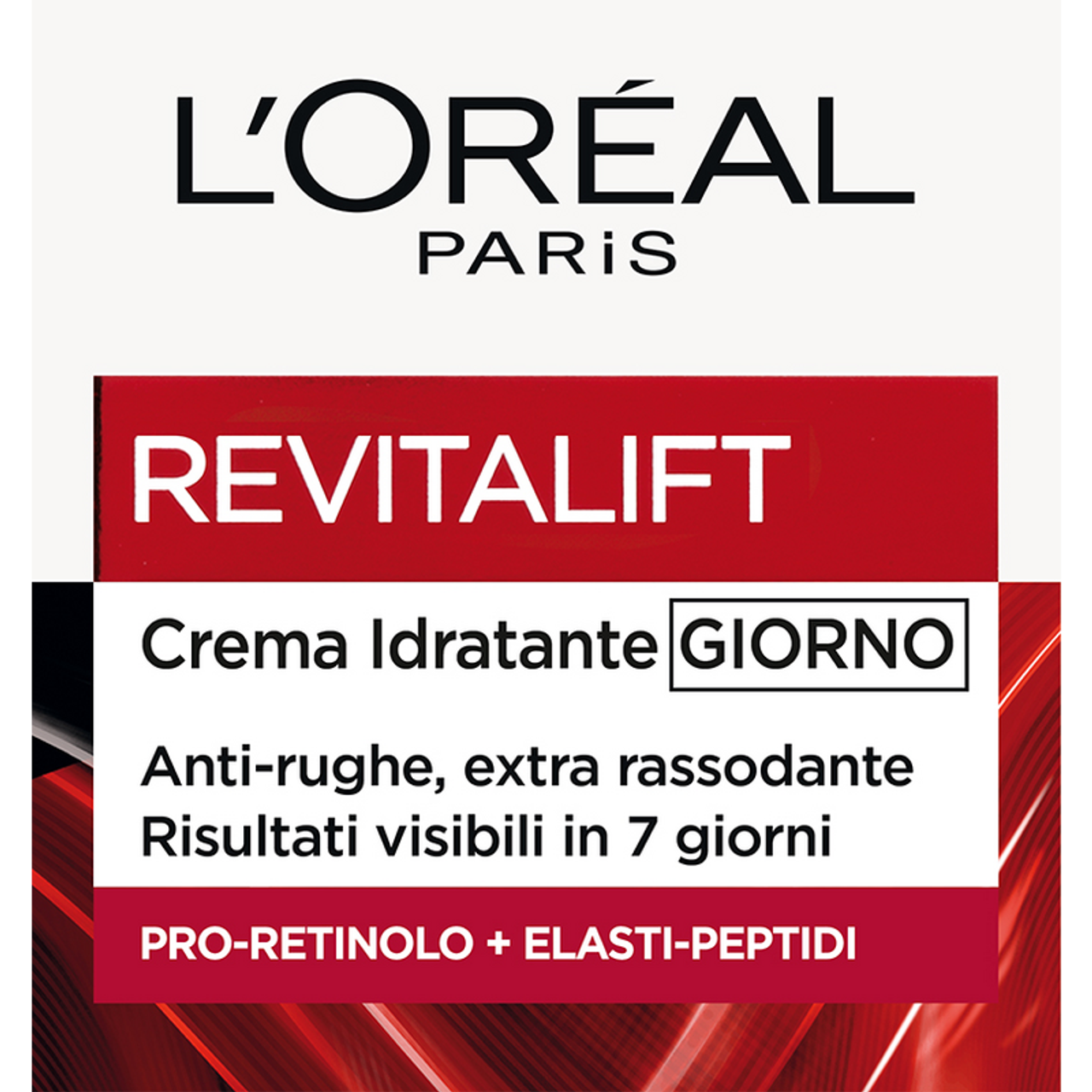 L'Oréal Paris Revitalift Crema Giorno Idratante 50ml | Anti-Rughe, Extra-Rassodante | Pro-Retinolo + Elasti-Peptidi | Risultati Clinici in 7 Giorni