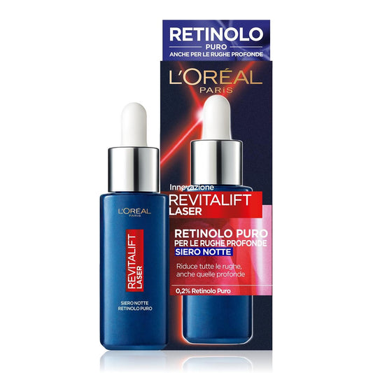 L'Oréal Revitalift Filler Siero Concentrato Anti-Età 30ml | Acido Ialuronico Puro | Rimpolpa, Leviga e Riempie le Rughe | Azione Profonda